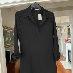 NWT Ellie Kai black shirt dress Size 6